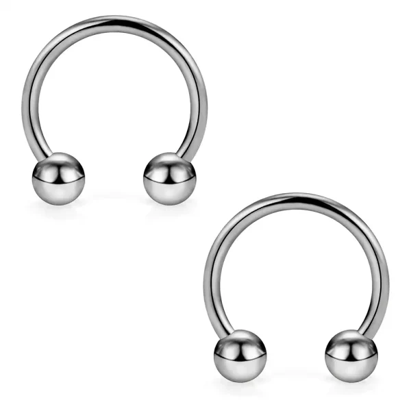 Internally Threaded Titanium Circular Barbell (18 G - 00 G)